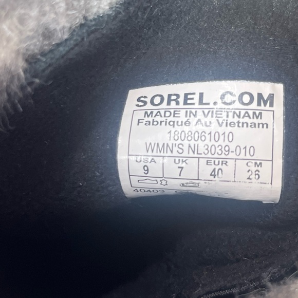 Sorel Women’s Explorer Joan Suede Waterproof Ankle Boots Size 9 - Picture 10 of 10